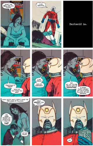 Illustration for article titled Mister Miracle spirals out of control in his dazzling new comic